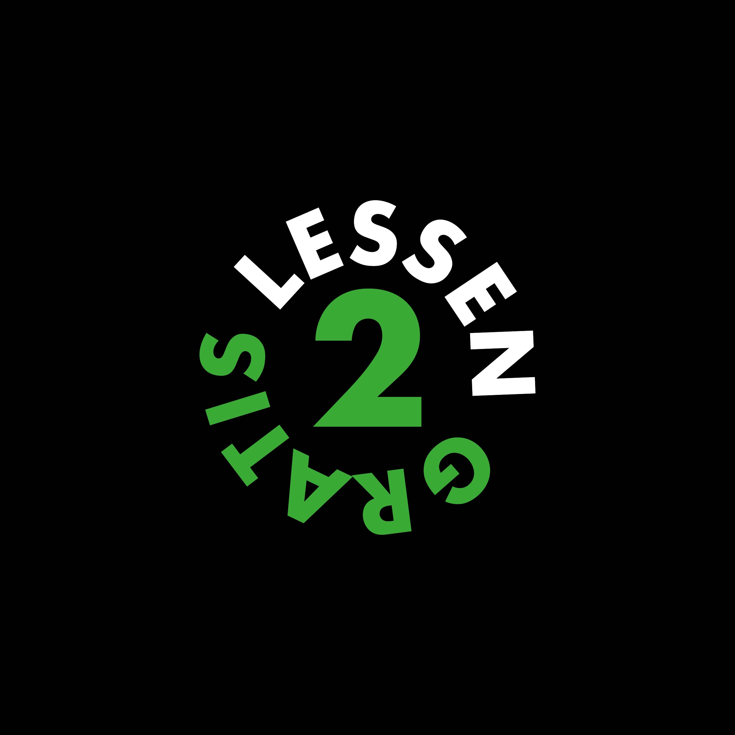 2 PT-LESSEN GRATIS